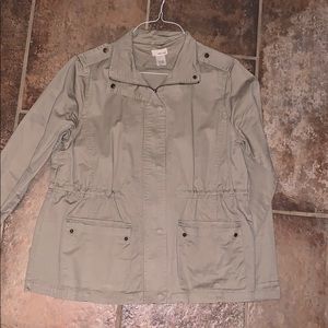 Khaki blazer